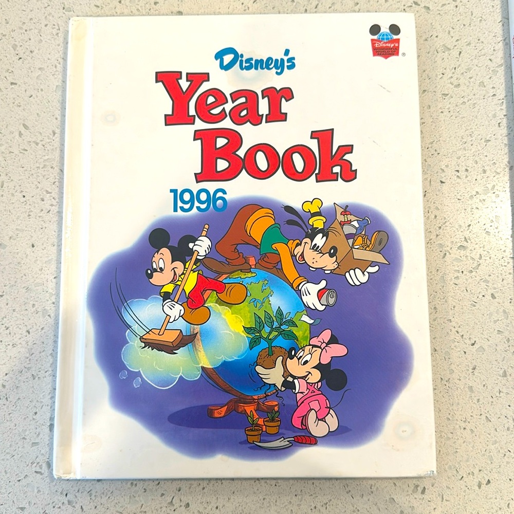 Scholastic book Disney year book 1996
